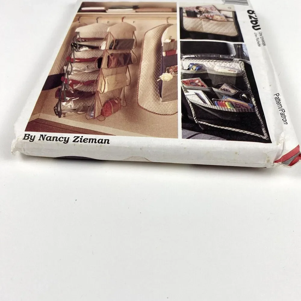 McCall’s 8260 Sewing Pattern Closet Organizers Garment Bag Shoes Purse Hanger